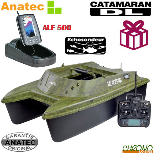 bateau amorceur anatec catamaran dl