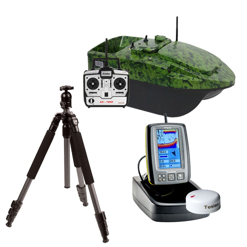 bateau amorceur avec gps