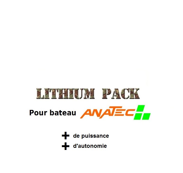 bateau amorceur batterie lipo