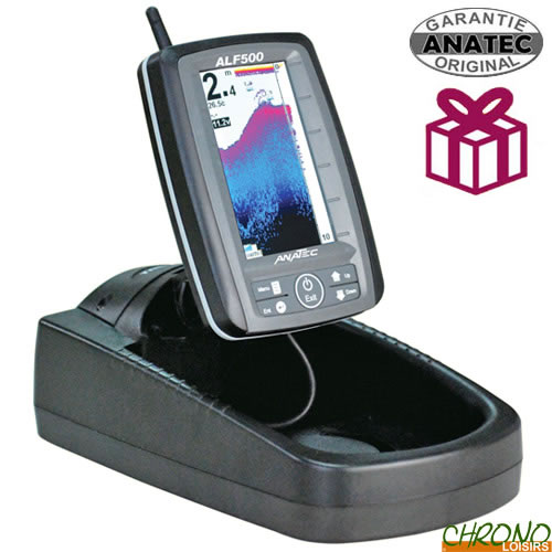 bateau amorceur echosondeur