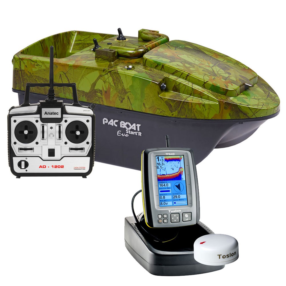 bateau amorceur riviere