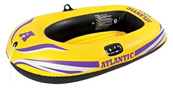 bateau gonflable jaune