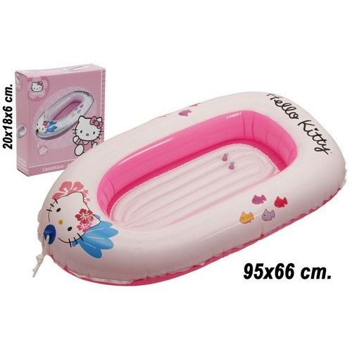 bateau gonflable rose