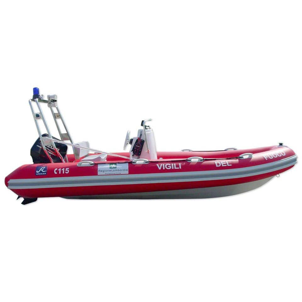 bateau gonflable secours