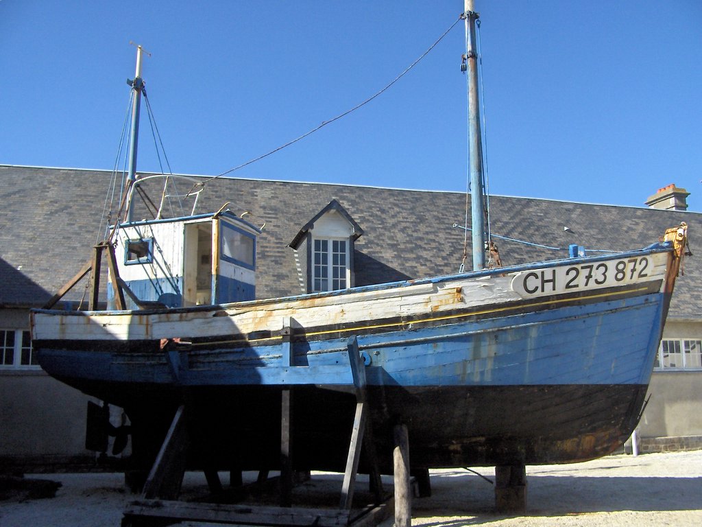 bateau peche bois occasion