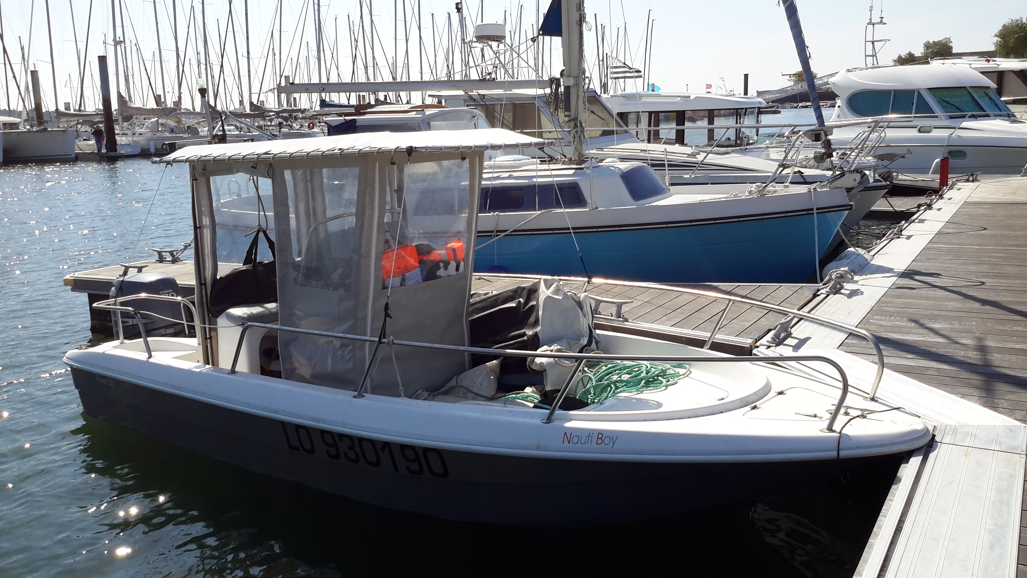 bateau peche bois occasion