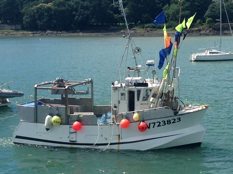 bateau peche crustaces