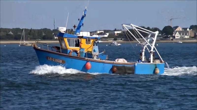 bateau peche crustaces