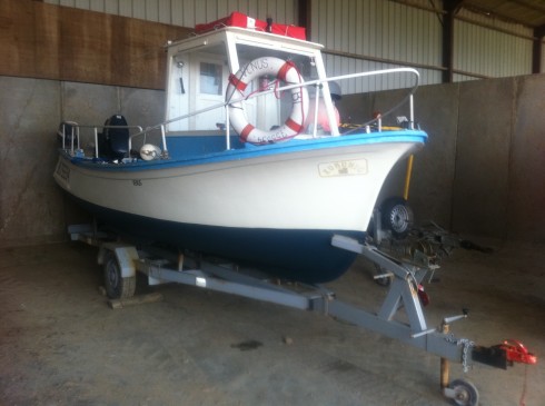 bateau peche en mer occasion