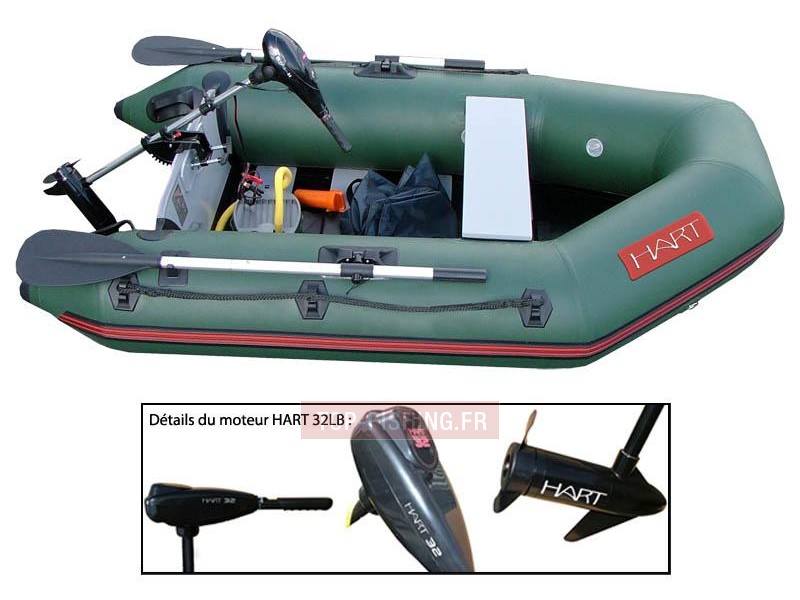 bateau peche gonflable 1 place