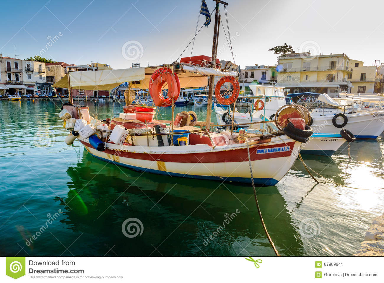 bateau peche grec