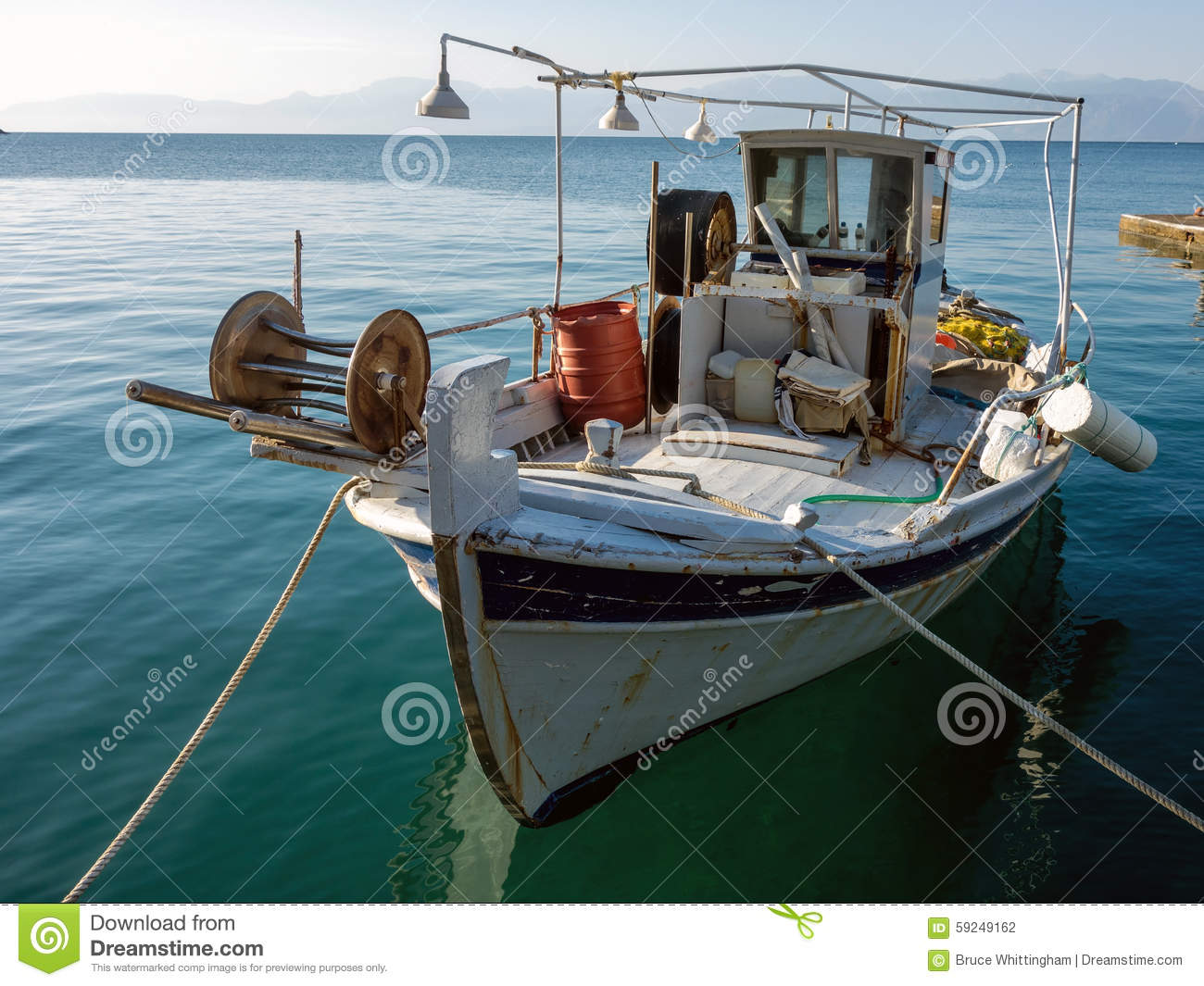 bateau peche grec