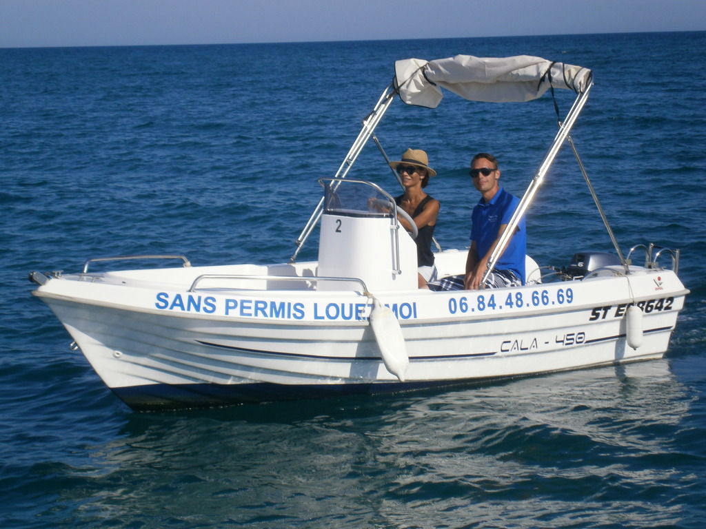 bateau peche location