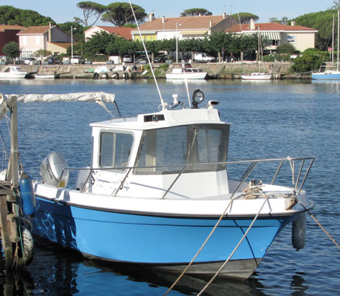 bateau peche mer vendre