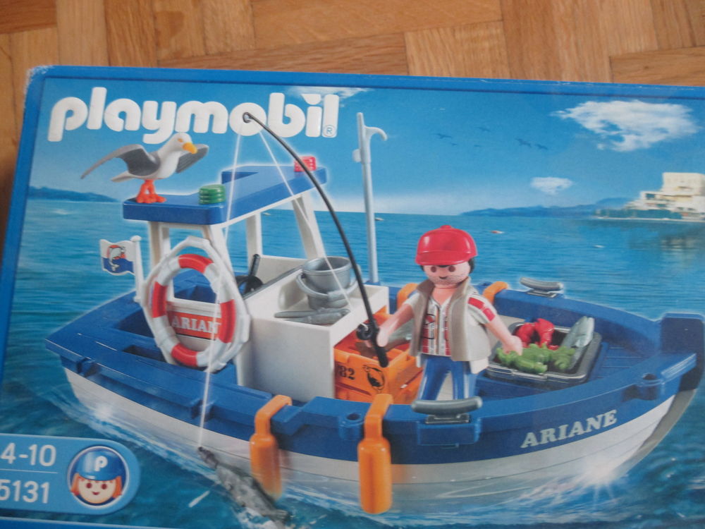 bateau peche playmobil 5131