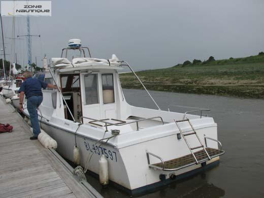 bateau peche promenade 6m occasion