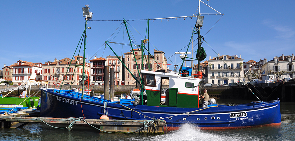 bateau peche saint jean de luz