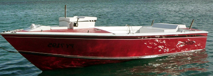 bateau peche tahitien