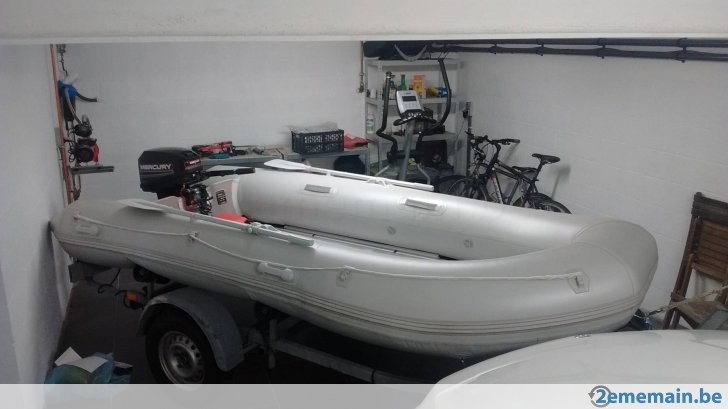 bateau pneumatique avec moteur 6cv