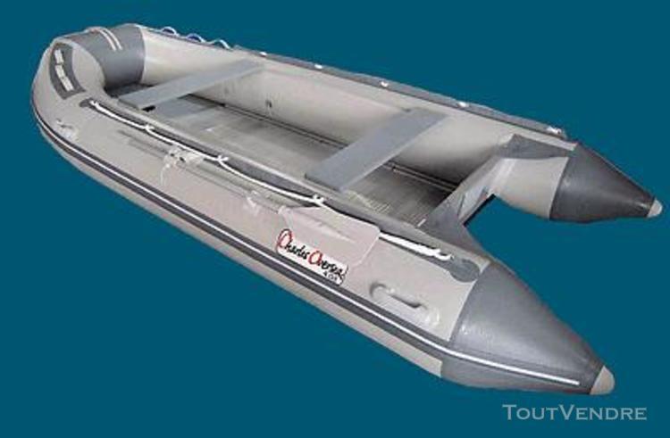 bateau pneumatique fond aluminium