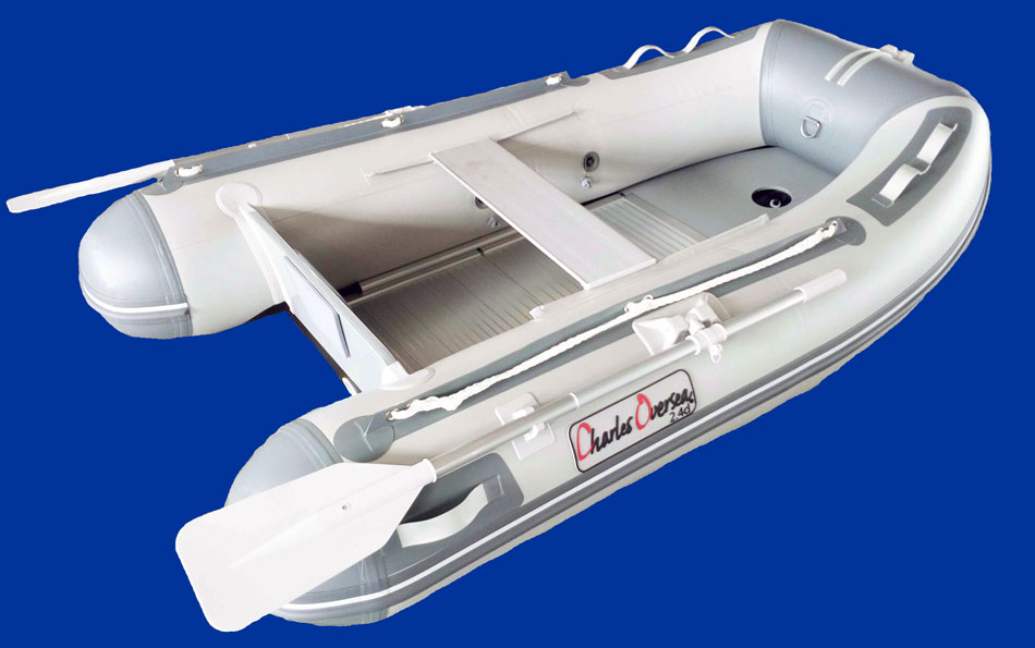 bateau pneumatique fond aluminium
