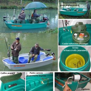 bateau pneumatique ou barque